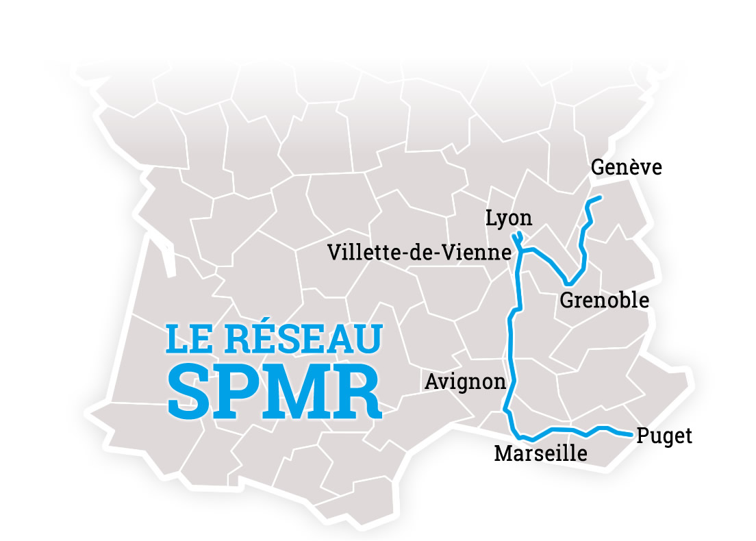 Le réseau SPMR